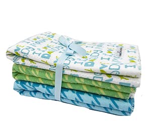 Random Print - Baby Burping Cloth Gift Set - Image 6