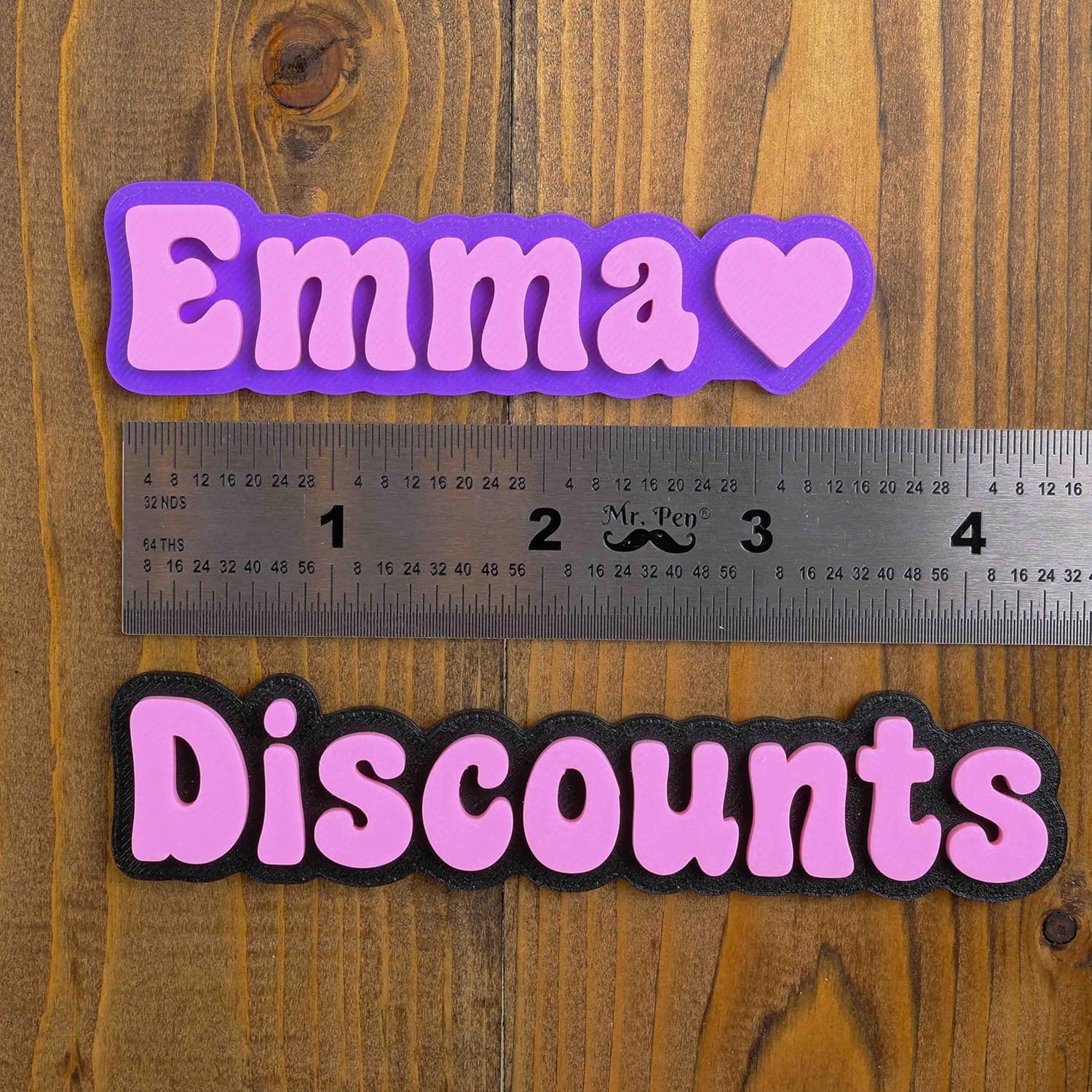 Custom Fridge and Locker Magnet, Multiple Fonts and Icons - Image 7