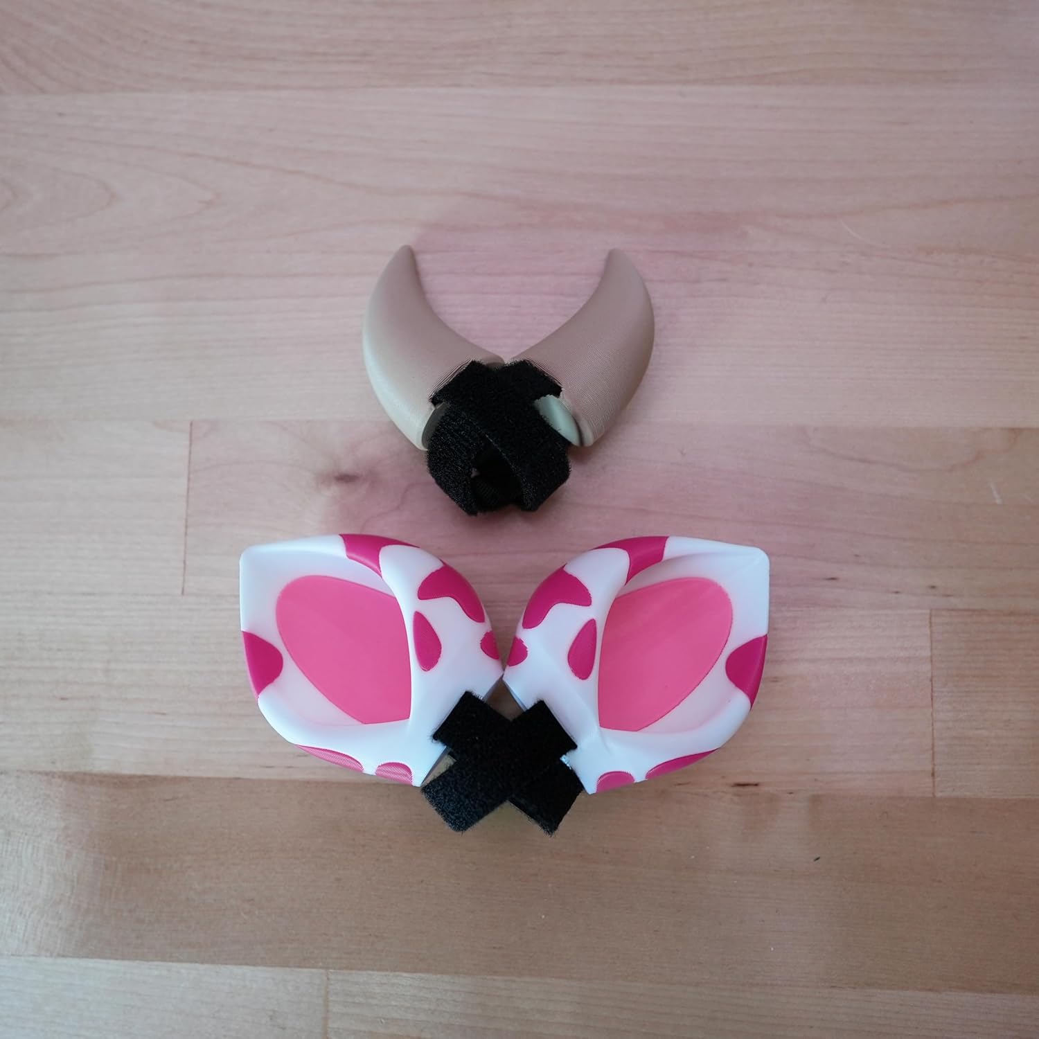 Elegance & Geekery LLC Cow Ears and Horns for Headphones - Image 3