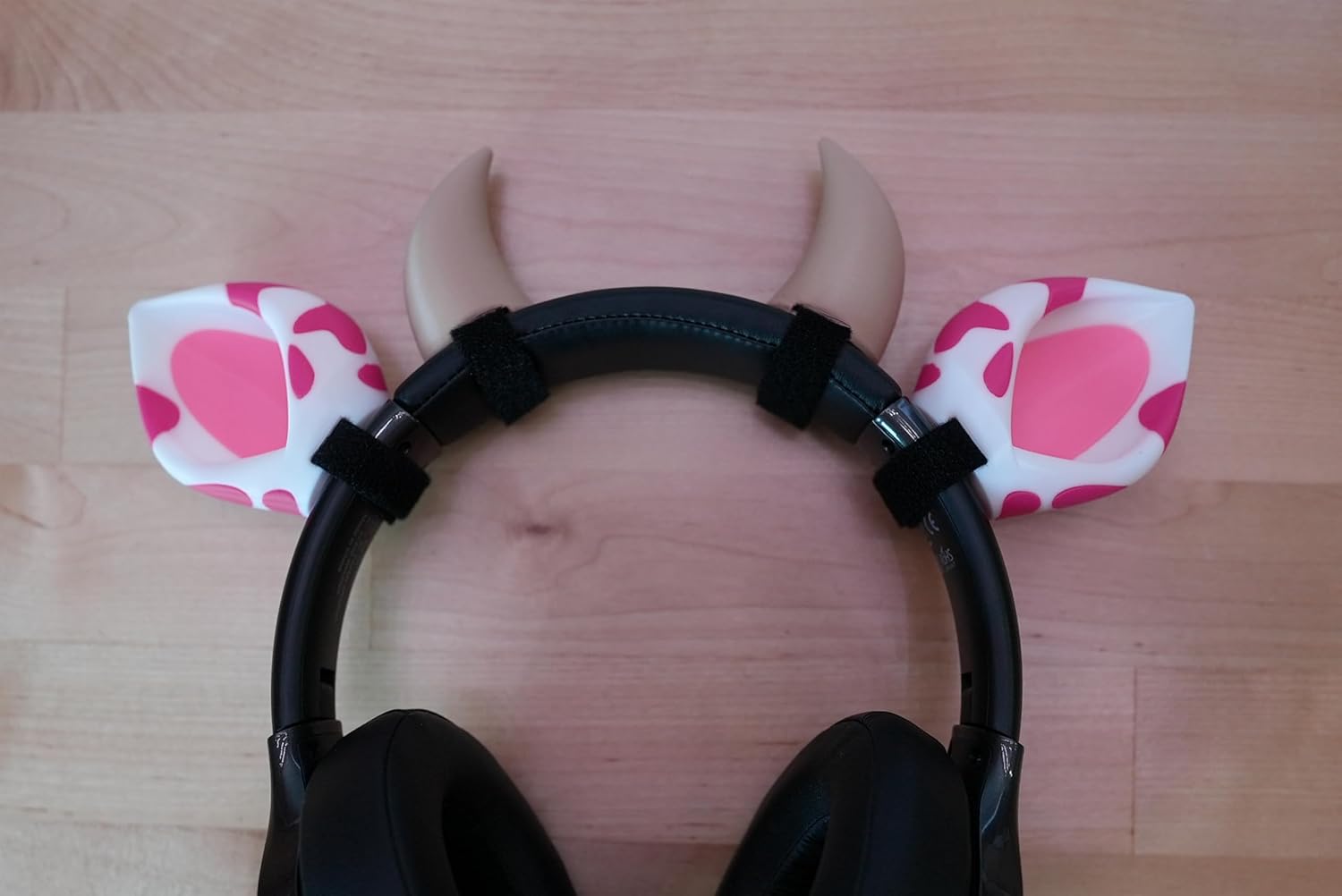 Elegance & Geekery LLC Cow Ears and Horns for Headphones - Image 5
