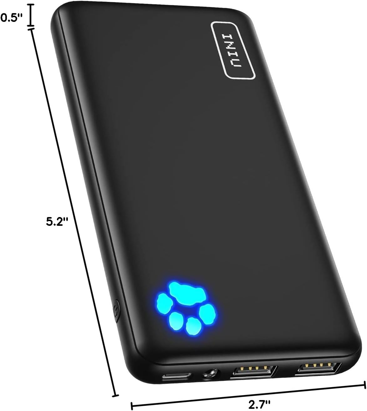 INIU Portable Charger, Slimmest 10000mAh 5V/3A Power Bank - Image 9