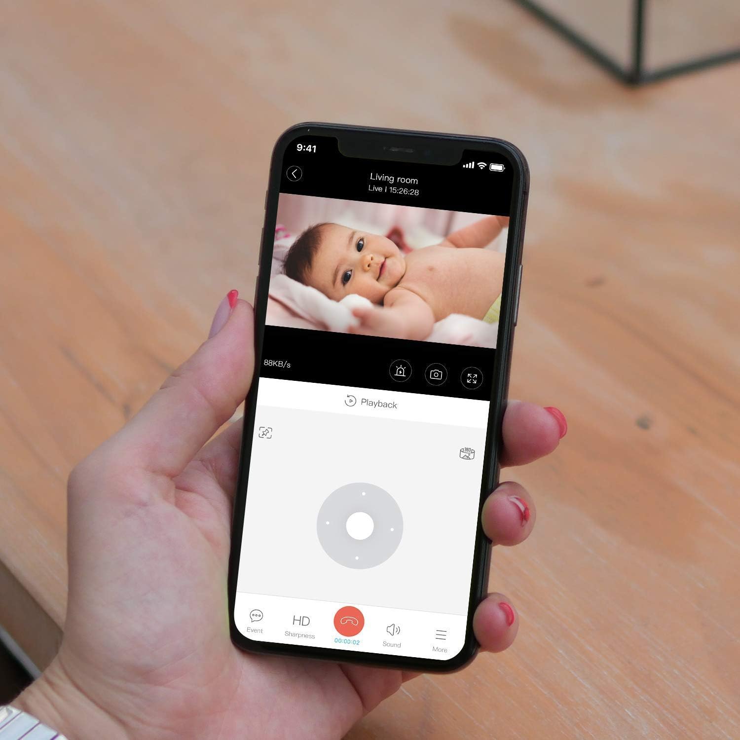 blurams Indoor Camera 2K, Cameras for Home Security 5GHz, 360° - Image 2