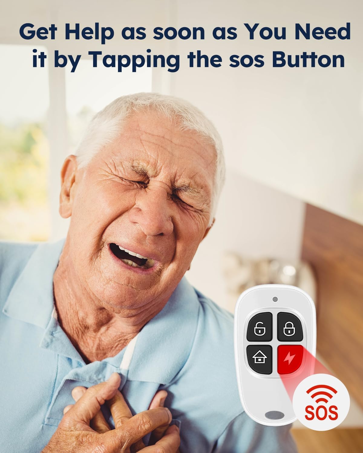 WiFi Door Alarm System, Wireless DIY Smart Home Security System, with Phone APP Alert - Image 5