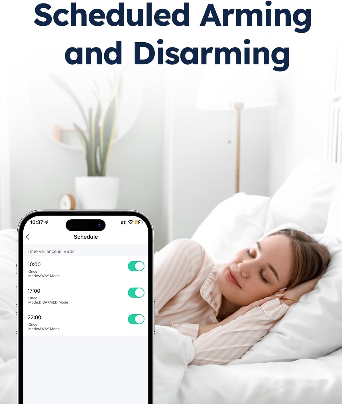 WiFi Door Alarm System, Wireless DIY Smart Home Security System, with Phone APP Alert - Image 7