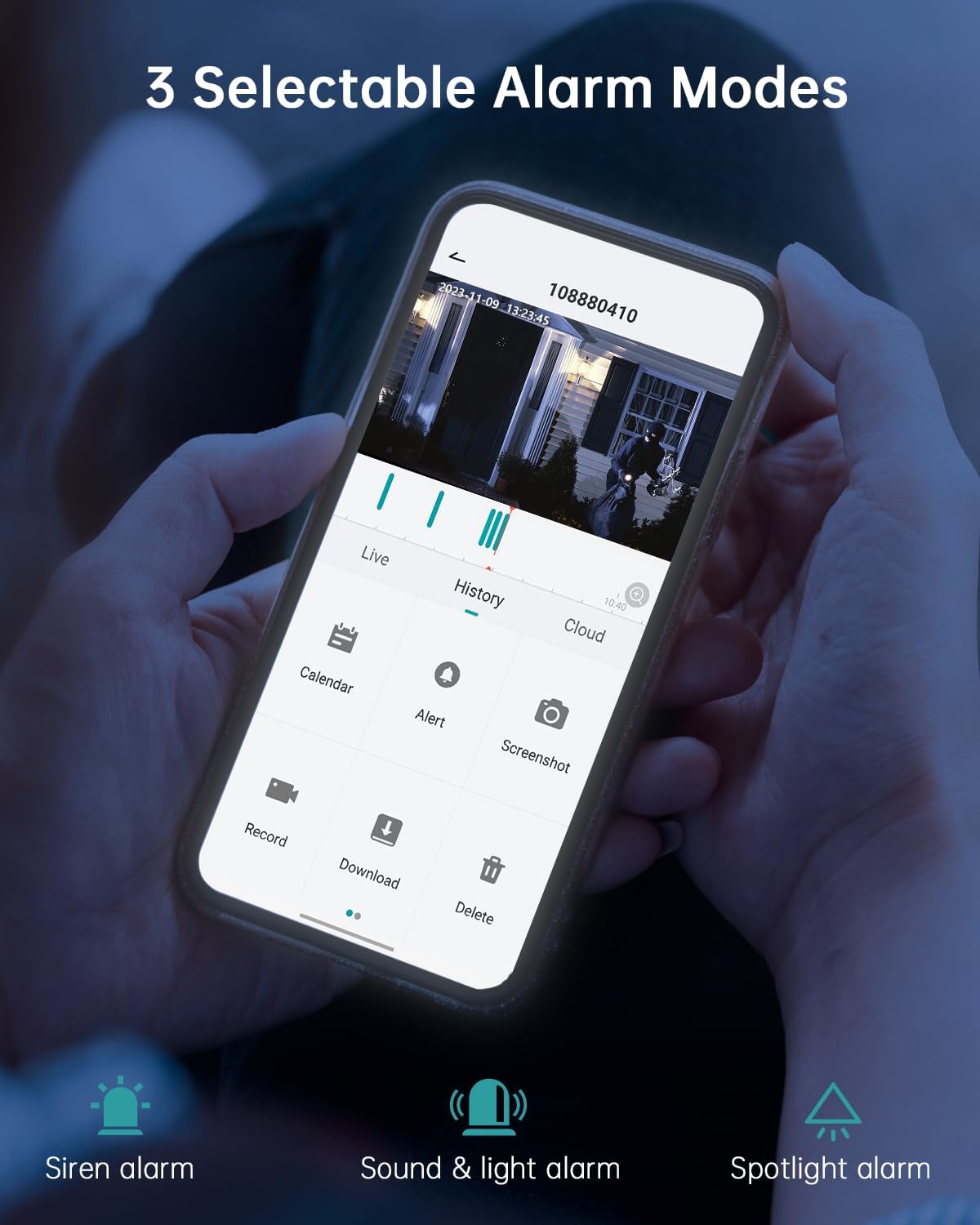 ZUMIMALL Security Cameras Wireless Outdoor, 360°View, 2K Battery Powered Cameras - Image 8