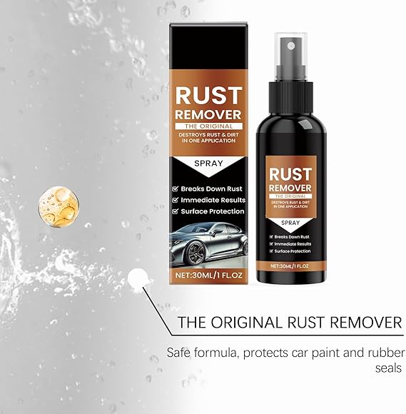 Rust Remover Spray for Metal, 2 Packs Heavy Duty Metal Cleaner - Image 6