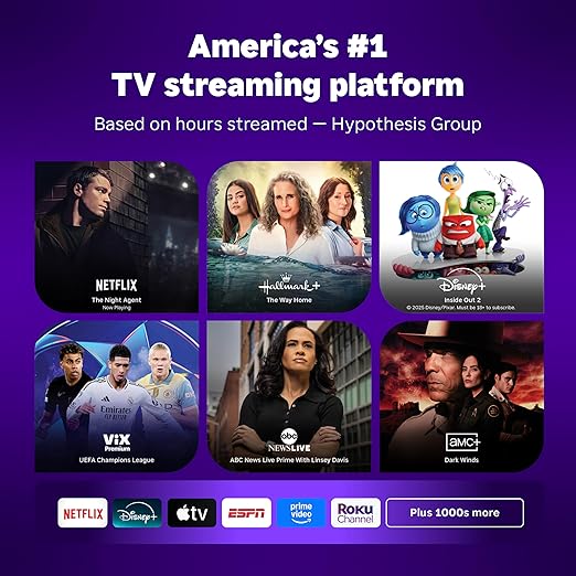 Roku Streaming Stick 4K - HDR & Dolby Vision Roku Streaming Device for TV with Voice Remote & Long-Range Wi-Fi - Image 2