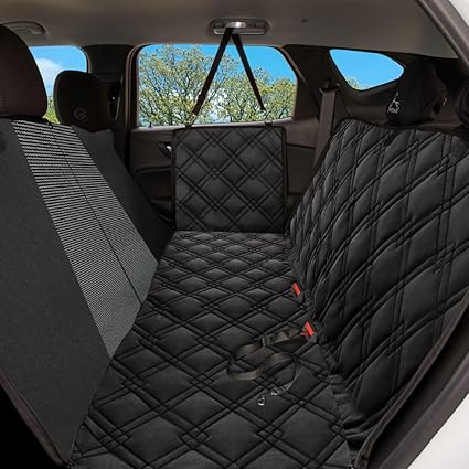 Meadowlark XL Dog Seat Covers Premium Unique Mesh Design & Entire Car Protection - Image 3