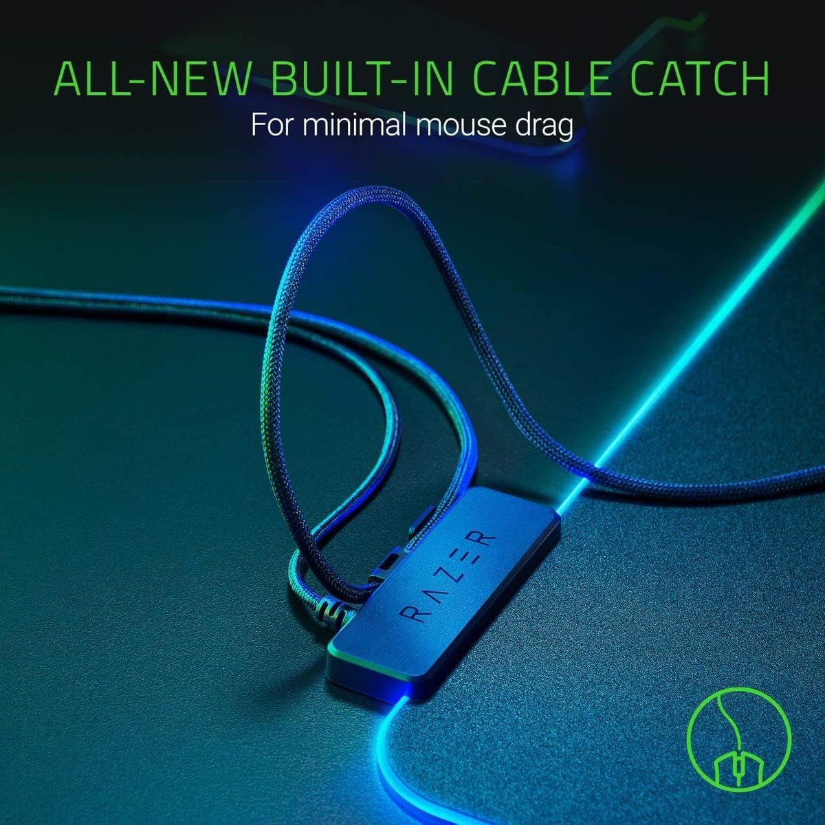 Razer Firefly Hard V2 RGB Gaming Mouse Pad - Image 4