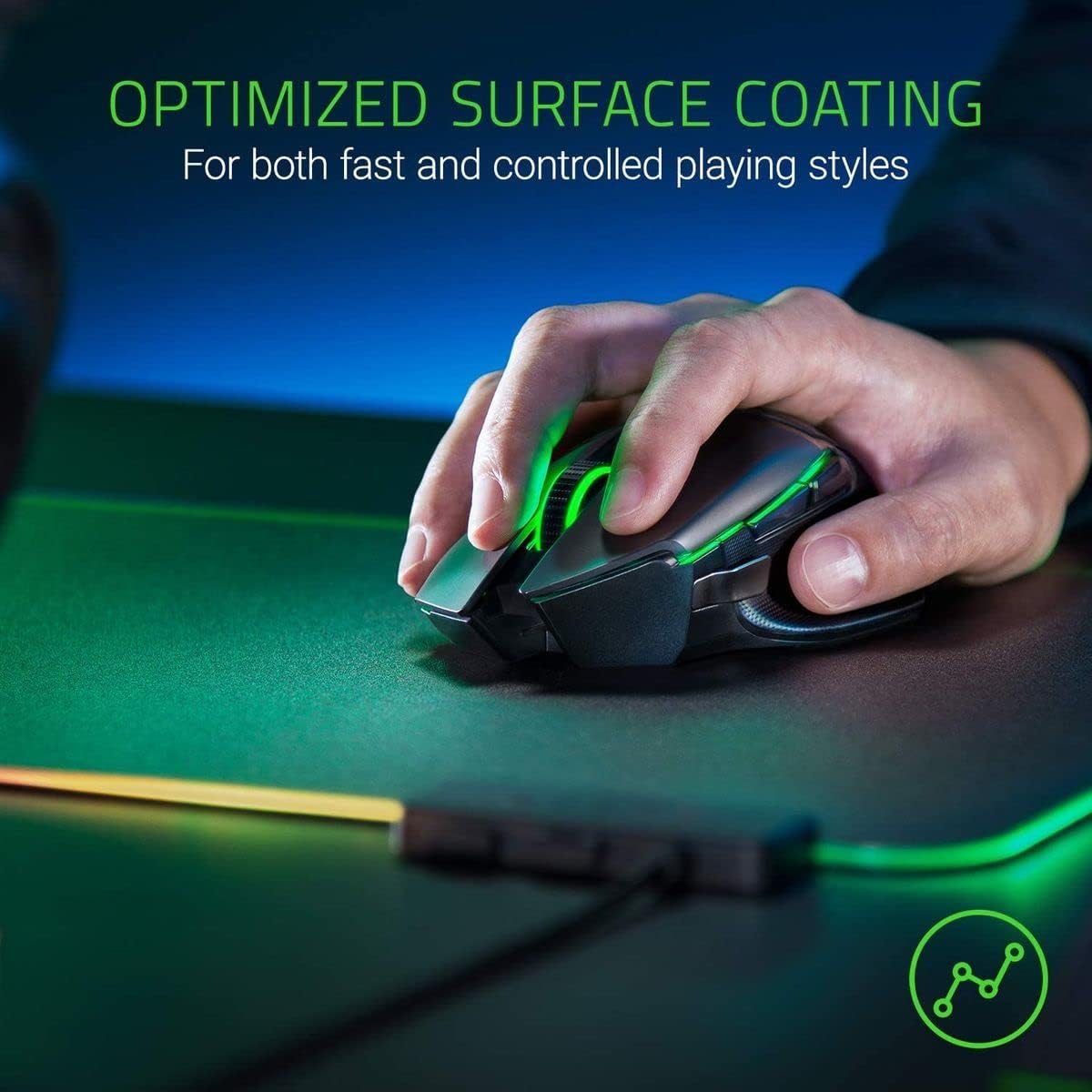 Razer Firefly Hard V2 RGB Gaming Mouse Pad - Image 2
