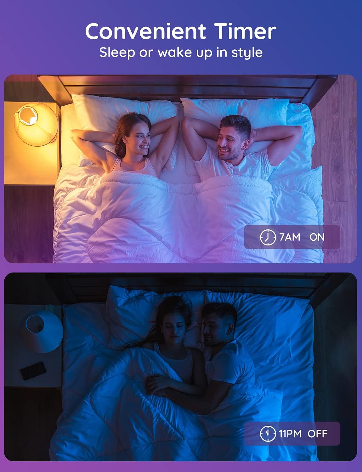 Govee Smart Light Bulbs, Color Changing Light Bulb - Image 4