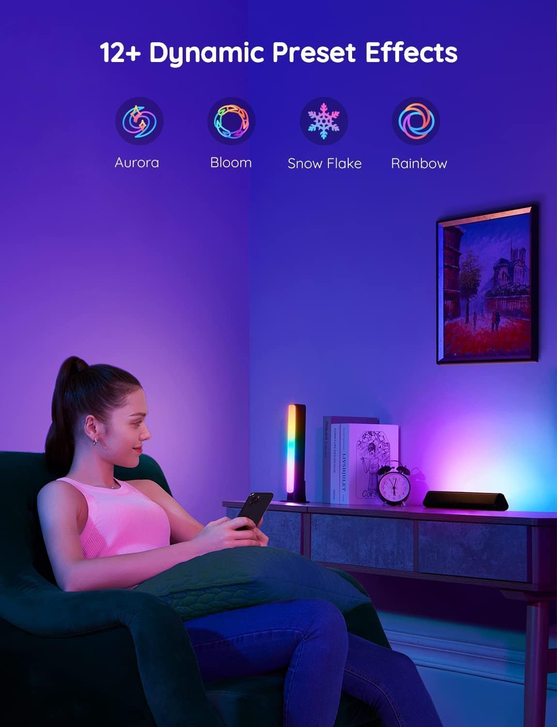 Govee Smart LED Light Bars, Work with Alexa and Google Assistant - Image 7
