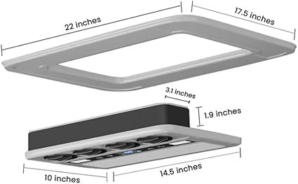 RV Air Conditioner, 12V 10000 BTU Rooftop Air Conditioner for RVs - Image 3