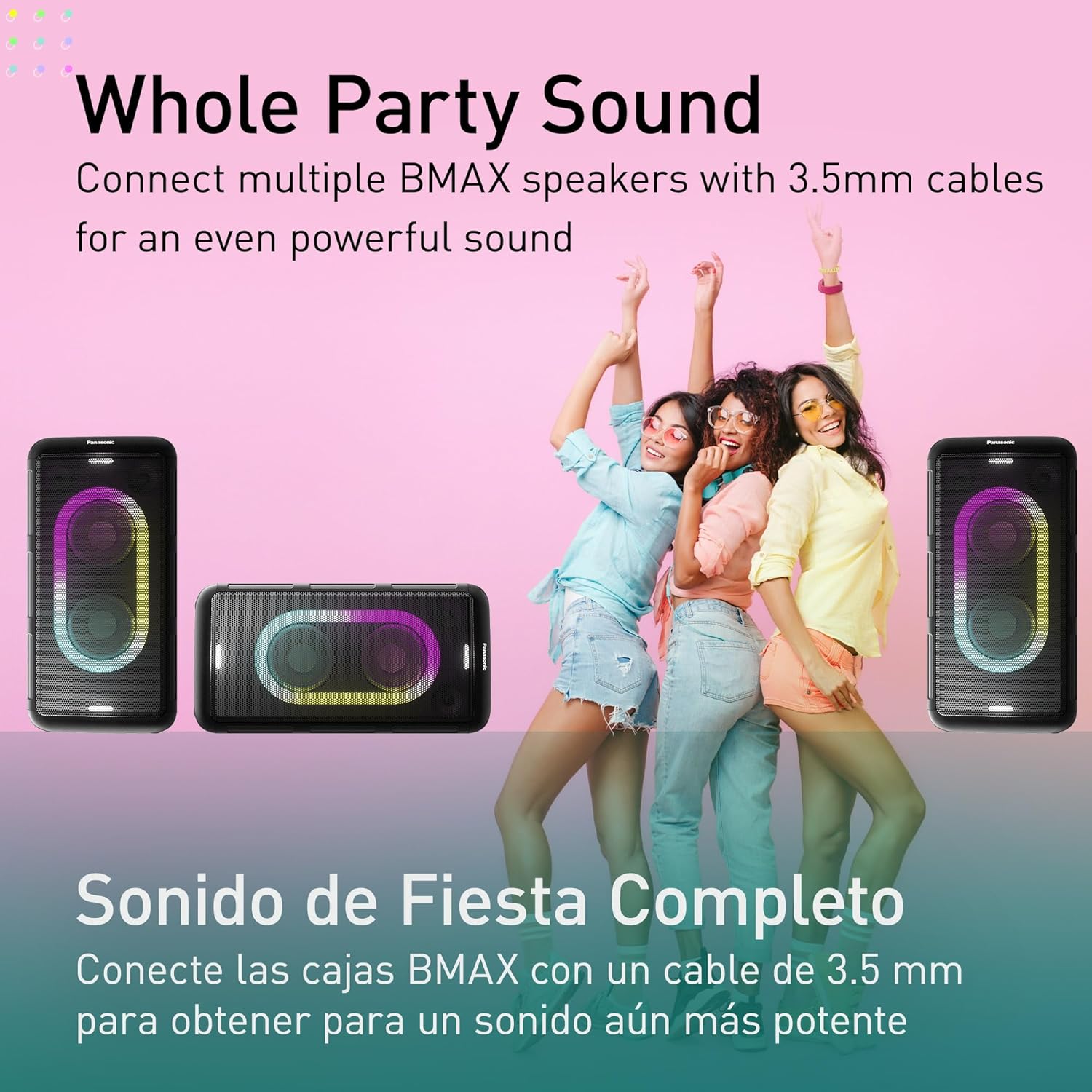 Panasonic BMAX Portable Speaker Bluetooth - Image 8