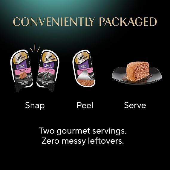 Sheba Perfect Portions Wet Cat Food Pate with Sustainable Salmon - Image 6