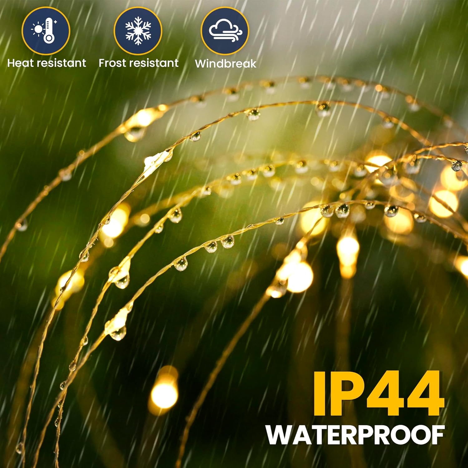 GIGALUMI Garden Outdoor Decor Lights 120LED 2Pack - Image 8