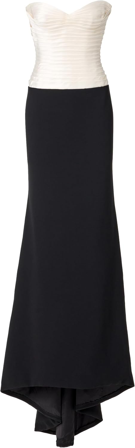 Sergio Hudson Strapless Column Gown