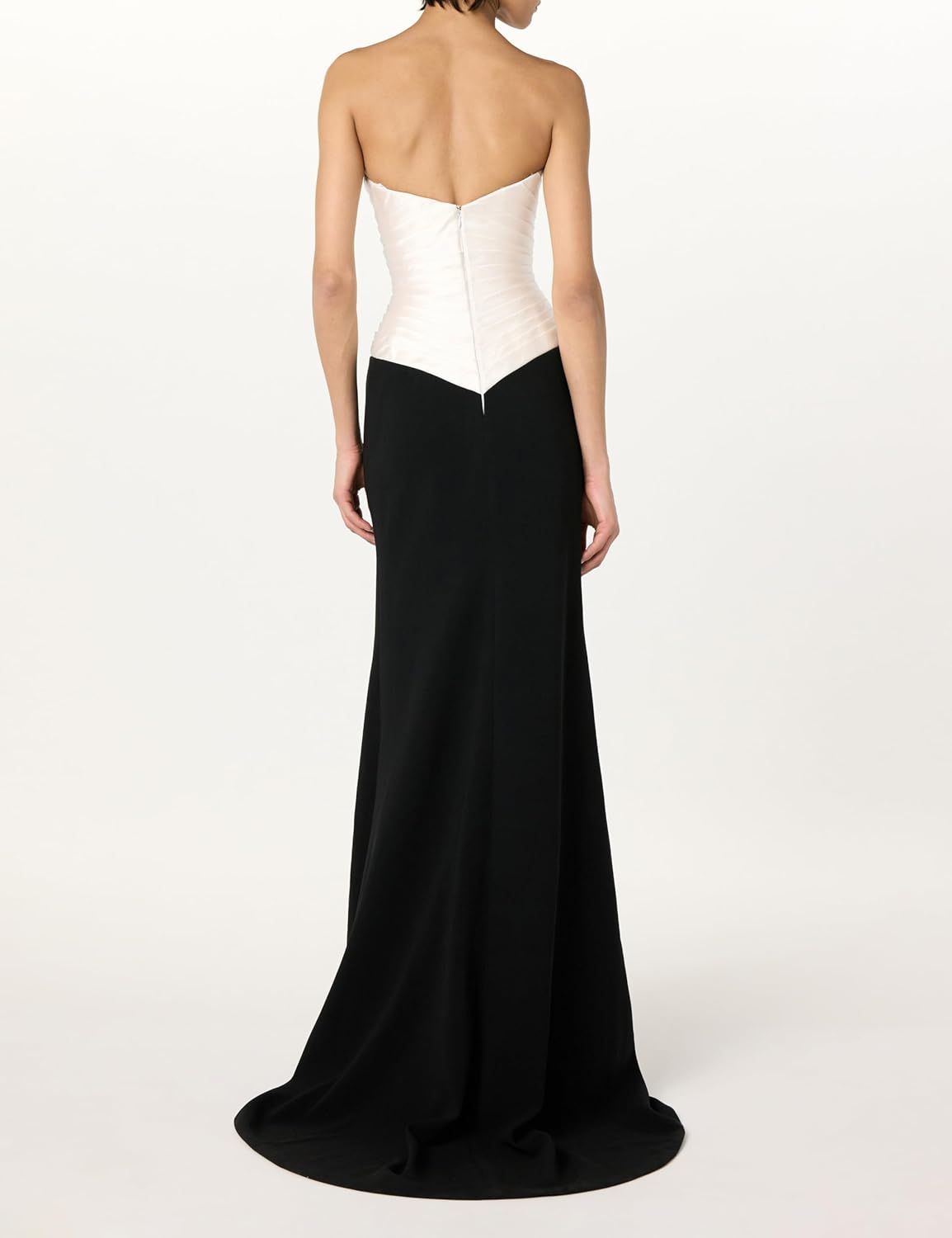 Sergio Hudson Strapless Column Gown - Image 3