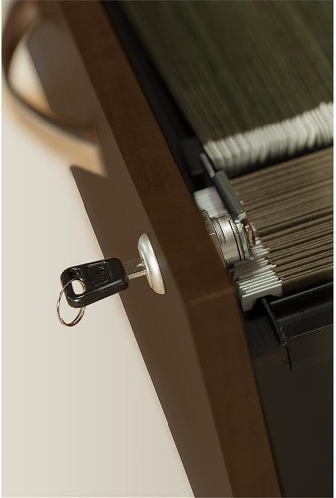 Bush Business Furniture Series C 2 Drawer Mobile File Cabinet in Mocha Cherry - Image 7