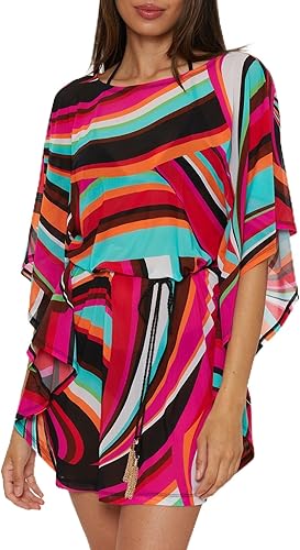Trina Turk womens Swoop Belted Caftan